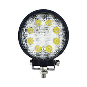 CARUB S�YAH YUVARLAK G�VERTE LAMBASI 14 LED