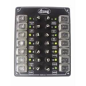 12 ANAHTARLI �ZOLEL� K���K EBATLI SWITCH PANEL