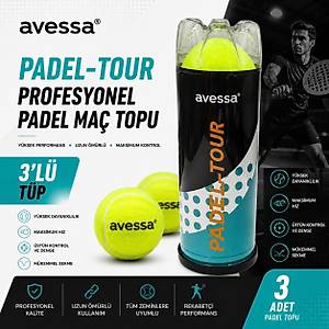 Avessa Padel-Tour Profesyonel Padel Ma� Topu 3l�