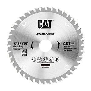 CAT DA08002 184x30mm Ah�ap Kesme Elmas, Daire Testere B��a�� 40 Di�
