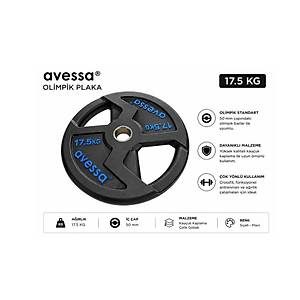 Avessa Op-17,5Kg Olimpik Plaka 17,5 Kg