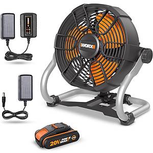 WORX WX095 20Volt 2.0Ah. Li-ion 242mm Profesyonel Hibrit �antiye Fan�/Vantilat�r