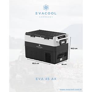 EVACOOL MAR�N BUZDOLABI �STTEN ��FT KAPAKLI 45 LT