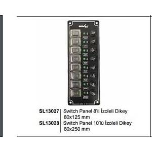 10 ANAHTARLI �ZOLEL� D�KEY SWITCH PANEL