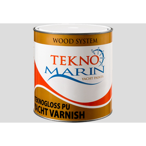 TEKNOMARIN TEKNOGLOSS PU YACHT VARNISH ( Sentetik PU Vernik ) MAT-YARI MAT 1KG