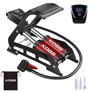 KOBB KB5402D �ift Pistonlu Dokunmatik Dijital Bas�n� G�stergeli Ayak Pompas� + Ta��ma K�l�f�