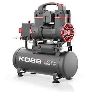 KOBB KBK8S 1.2HP 8Lt 8Bar Ya�s�z Sessiz Ta��nabilir Hava Kompres�r�