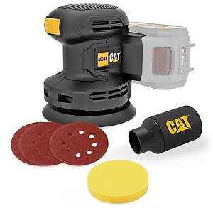 CAT DX42B 18Volt 125mm Profesyonel Devir Ayarl� Eksantrik Z�mpara (Ak� Dahil De�ildir)