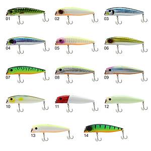 Captain 3430 Combiner Pop 90 mm Floating 12.2 gr Rolling Wobbling Maket Bal�k