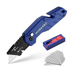 WORKPRO WP211008 Profesyonel Katlan�r �ok Ama�l� R�tu� Maket B��a�� + 10 Adet Yedek B��ak