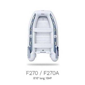 GALA BOATS F270A ���ME TABANLI  BOT + HIDEA 9.9 HP HS (YEKE KONTROL/ KISA �AFT)+ BOT �IPASI 1.5 KG HED�YE