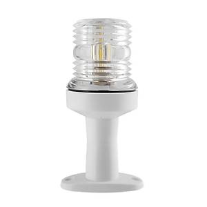 TEPE LAMBASI BEYAZ AYAKLI BEYAZ 12 V LED