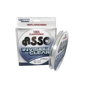 Asso Invisible Clear Paralel %100 Fluoro Carbon Misina 30mt
