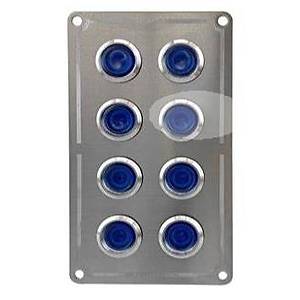 BFY 8'L�   KROM SWITCH PANEL MAV� I�IKLI 80X140MM