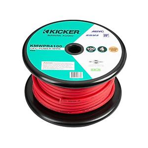 Marine 4AWG Red Power Cable - 100ft