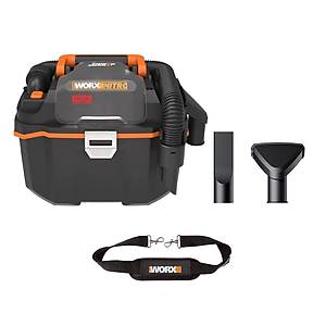 WORX WX031.9 20Volt 200W/16Kpa Li-ion K�m�rs�z Flexi Esnek Hortumlu Islak/Kuru S�p�rge & �fleme (Ak� Dahil De�ildir)