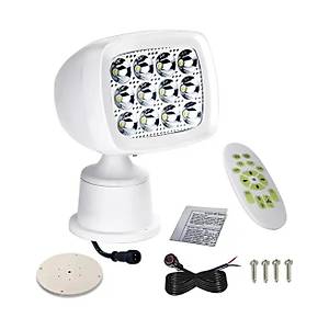 Labarka Uzaktan Kumandal� LED Projekt�r 12/24V 60W Beyaz (Fla�/SOS) 1600 L�men