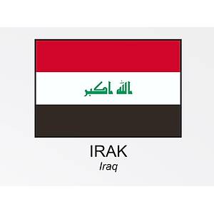 IRAK BAYRAĞI 50X75