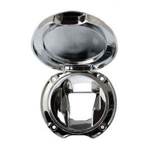 PLAST�K S�YAH KAPAKLI DU� YUVASI A�ILI �AP:70MM