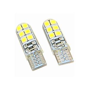 LED'L� T10 S�L�KONLU AMP�L BEYAZ 12 V
