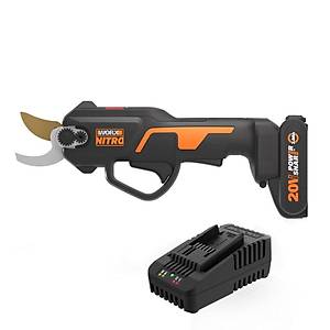 WORX WG330E 20Volt 2.0A Li-ion Tek Ak�l� Profesyonel K�m�rs�z Dal Budama Makas�