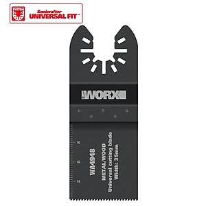 WORX WA4948 �ok Ama�l� Raspalama Makinas� ��in 35x40mm Ah�ap, Fiberglas, PVC Universal Kesme B��a��