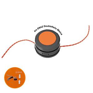 WORX WA0045 WG186E ��in 2.4mm 4Metre �ift ��k��l� Duble Helix Spiral Burgulu Yedek Misina