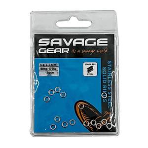 Savage Gear Solid Rings SS 15 Pcs