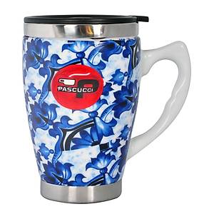 Andoutdoor AND333 ��i �elik D��� Desenli Seramik Kupa Mug
