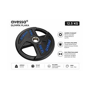 Avessa Op-12,5Kg Olimpik Plaka 12,5 Kg