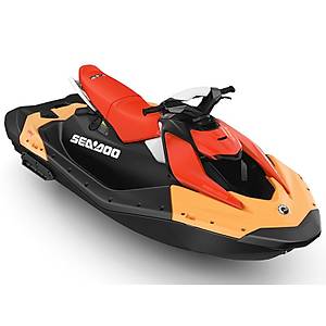 SEADOO SPARK 60 FOR 2 IBR (Sunrise Orange / Dragon Red)