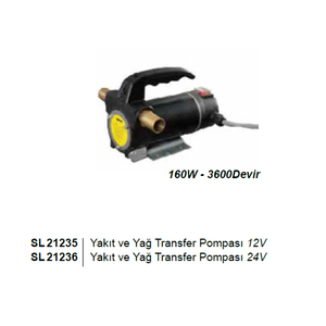 YA� VE YAKIT TRANSFER POMPASI 24v