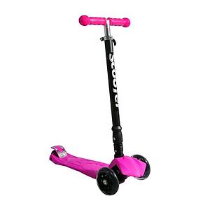 Xslide I��kl� Tekerlekli Scooter-PEMBE