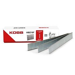 KOBB KBZ15F 15mm 2500 Adet F/E/J/8 Serisi A��r Hizmet Tipi Kesik Ba�l� �ivi