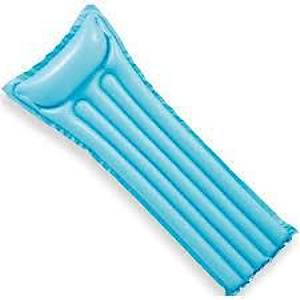 Intex D�z Renkli Yatak mavi183 cm 59703