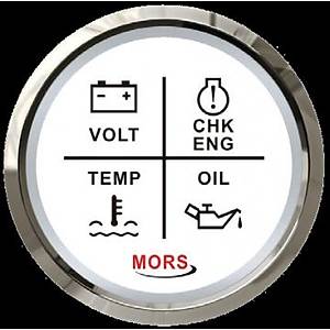 ALARM SET� G�STERGES� 4'L� 12-24V BEYAZ