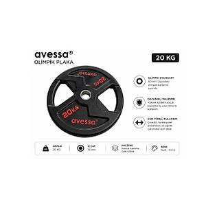 Avessa Op-20Kg Olimpik Plaka 20 Kg