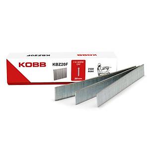 KOBB KBZ20F 20mm 2500 Adet F/E/J/8 Serisi A��r Hizmet Tipi Kesik Ba�l� �ivi