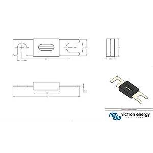 ANL Fuse 300A/80V For 48V (5 PCS)