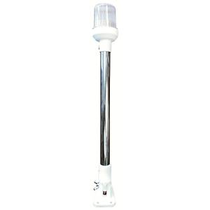 I�IKLI BAYRAK D�RE�� S�YAH  40 CM 12V-LED