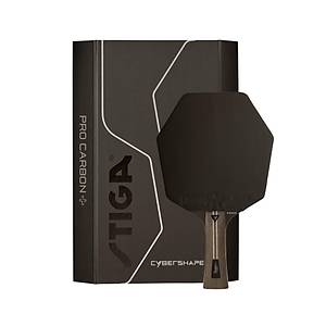 Stiga Bat Pro Carbon Plus Cybershape 5 Star Masa Tenisi Raketi 1215-0401-35