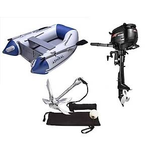 ADM�RAL 180 CM ���ME BOT KATLANAB�L�R AH�AP TABAN + HIDEA 2.5 HP HS(YEKE KONTROL / KISA �AFT) + BOT �IPASI 1.5 KG HED�YE