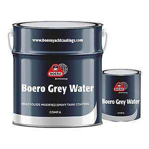 BOERO GREY WATER - Y�KSEK KATI MADDEL� MOD�F�YE EPOKS� TANK KAPLAMASI - GREY 5L