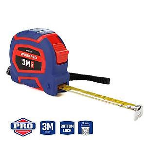 WORKPRO WP261008 3Mx16mm/10Ft. Naylon Kaplama Sar� �elik �erit Metre 