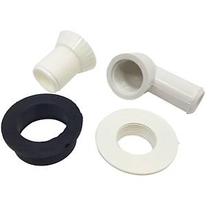 INTAKE ELBOW - INLET PIPE GASKET AND NUT
