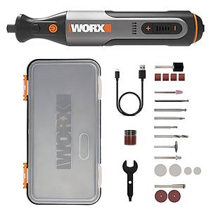 WORX WX106 8Volt Kalem Tipi Devir Ayarl� Profesyonel Grav�r Makinesi + 21 Par�a Aksesuar