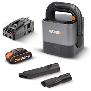 WORX WX030 20Volt 2.0Ah. 30W/10Kpa Li-ion Flexi Esnek Hortumlu Profesyonel Kompakt �arjl� S�p�rge