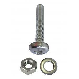 Mercimek ba�l� y�ld�z civata, somun, pul Ebat : M8x40