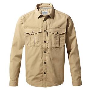 Craghoppers Kiwi Ripstop Erkek G�mlek-BEJ