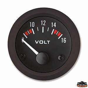 TREM ECO LINE VOLTMETRE.S�YAH.12V.�52MM